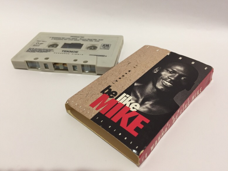 1992年ゲータレードCMソング“Be Like Mike”カセットテープ