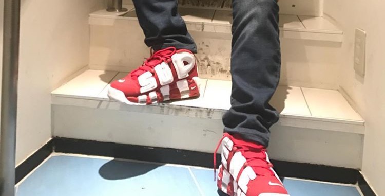 あの人が着用！? Supreme × Nike Air More Uptempo × だっふんだ | 8469スニーカーズ