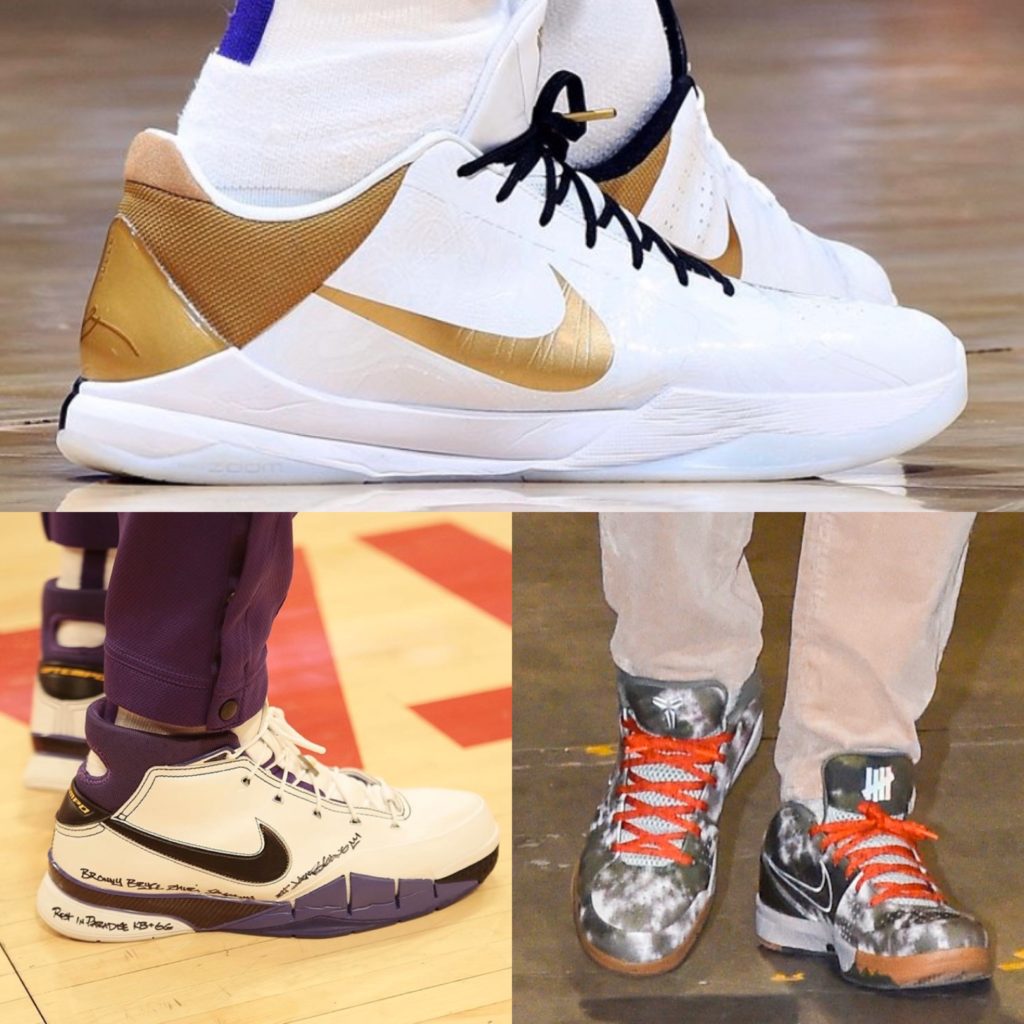 レブロンが3種類のコービーモデルを履いて登場！ | 8469スニーカーズ