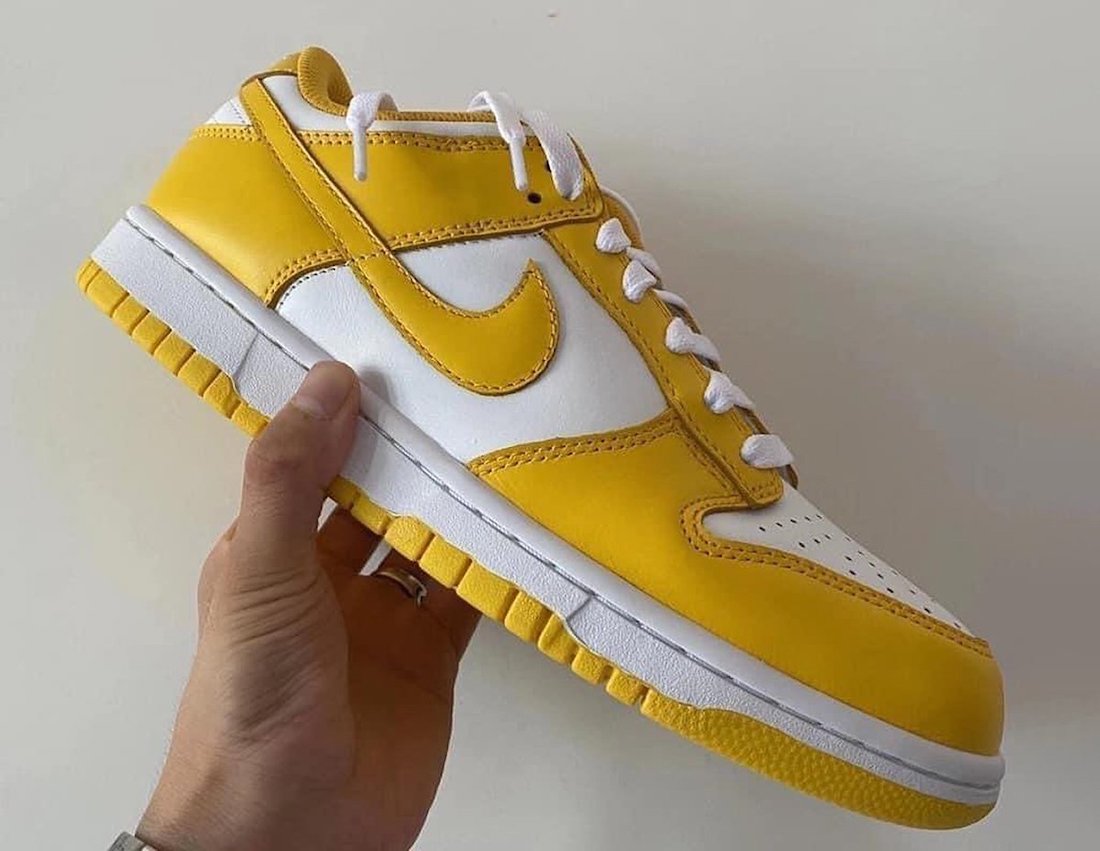 nike dunk low 新品未使用 ナイキ ダンクロー グレー イエロー 2023年 発売予定！ナイキ ダンク ハイ “グレー/イエロー